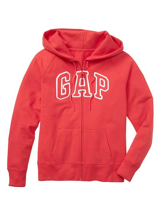 Image number 3 showing, Raglan arch logo zip hoodie