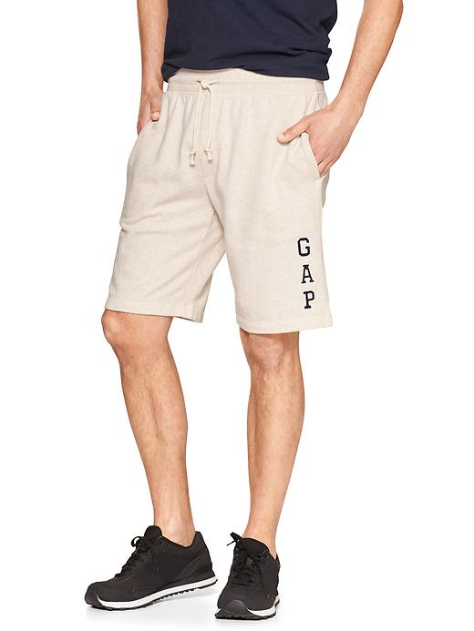 View large product image 1 of 1. Logo french terry shorts
