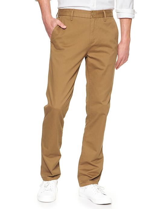 Image number 5 showing, Lived-in slim fit khaki
