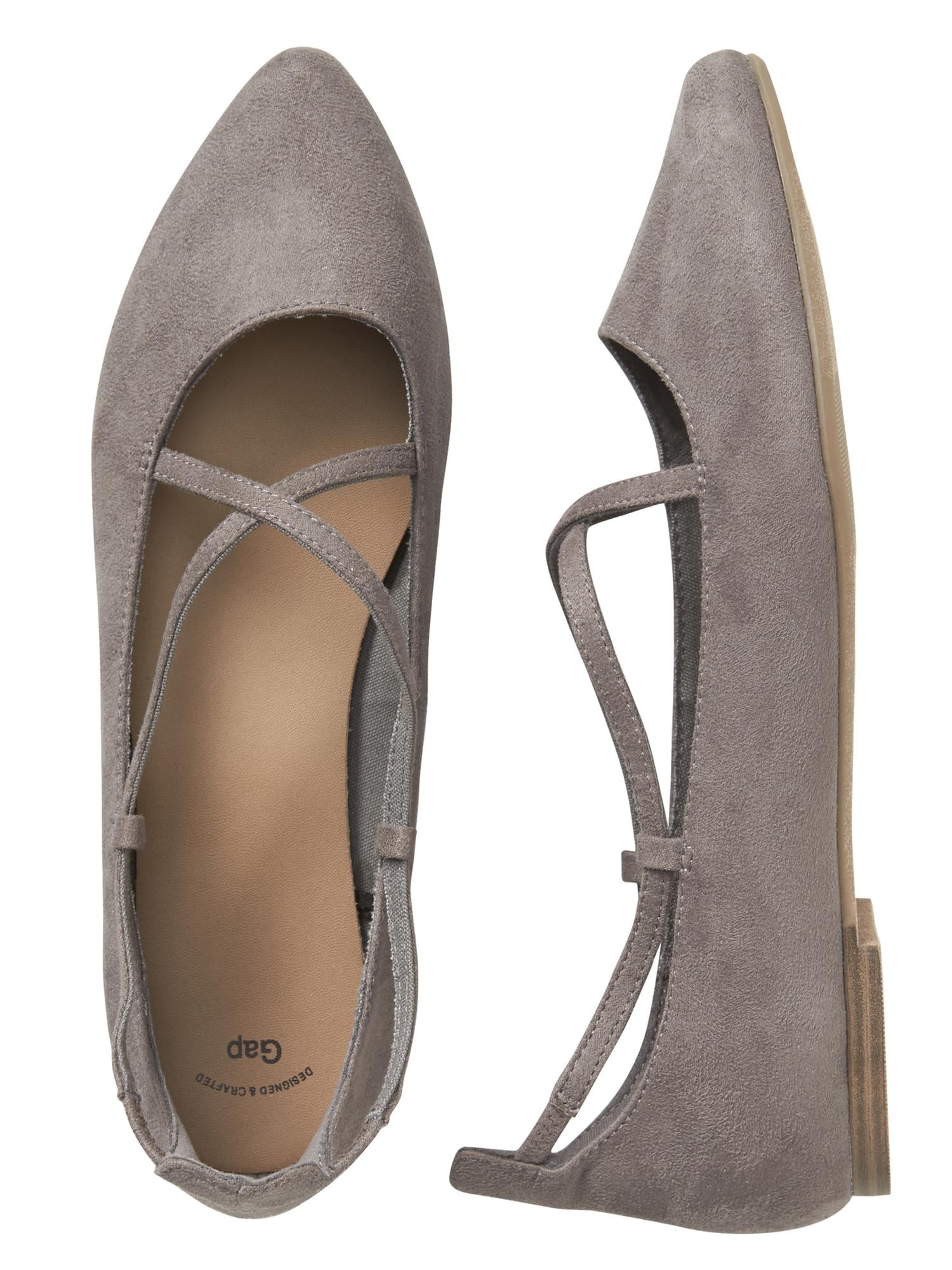 Strappy ballet flats | Gap Factory