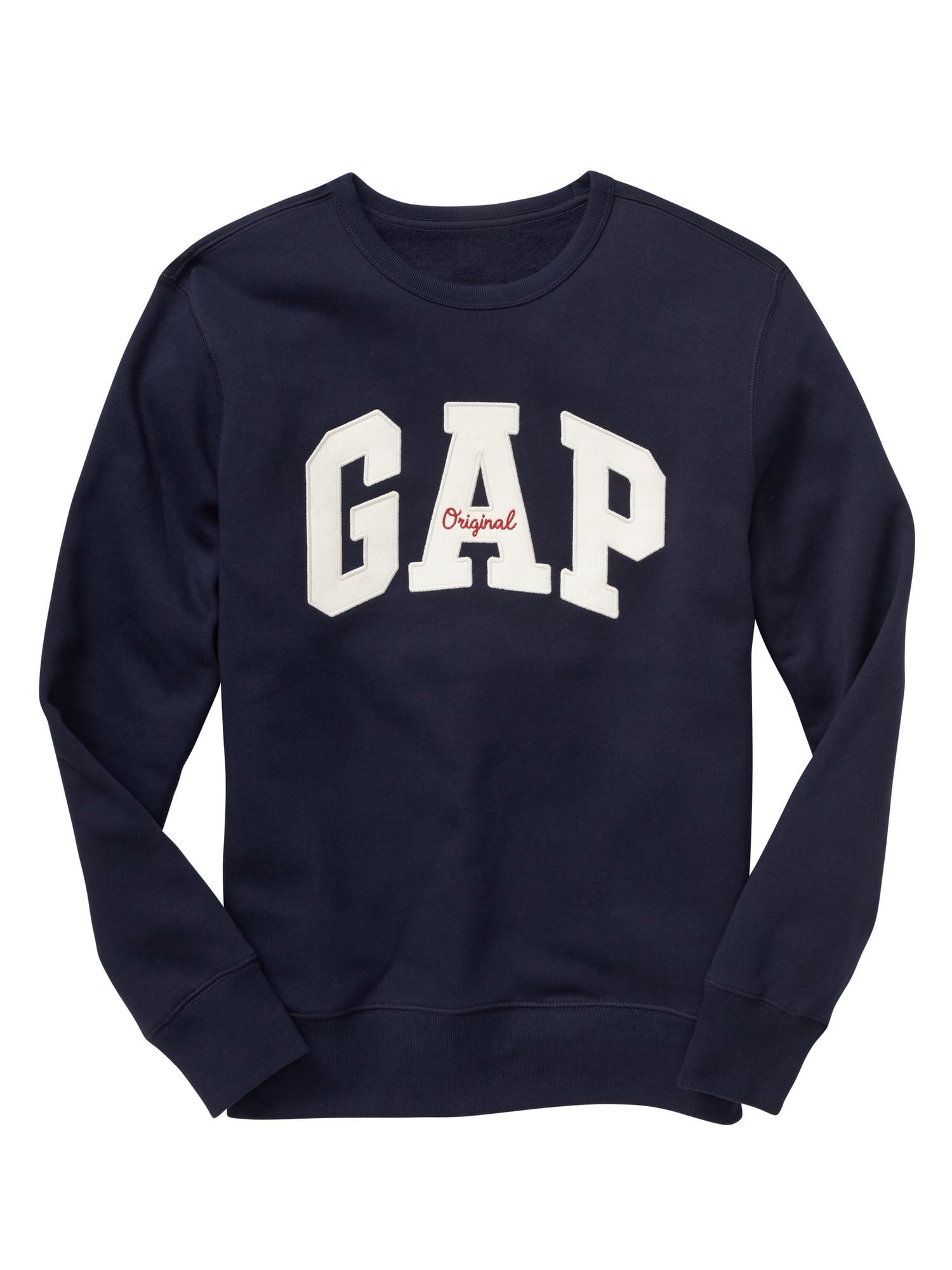 Embroidered Gap Logo Crewneck Pullover | Gap Factory