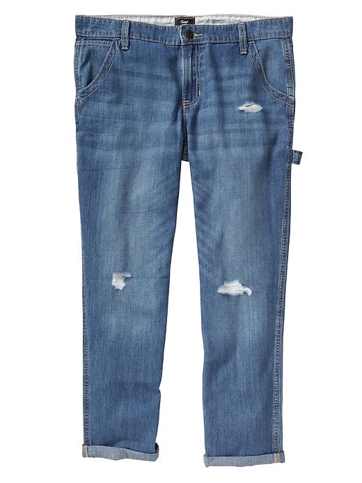 Image number 4 showing, Mid Rise Carpenter Jeans