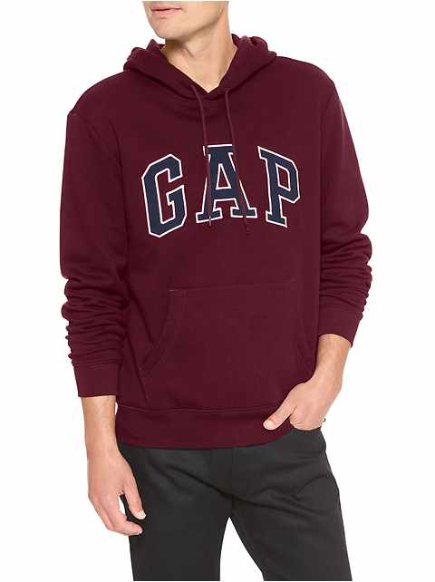 mens pink gap hoodie