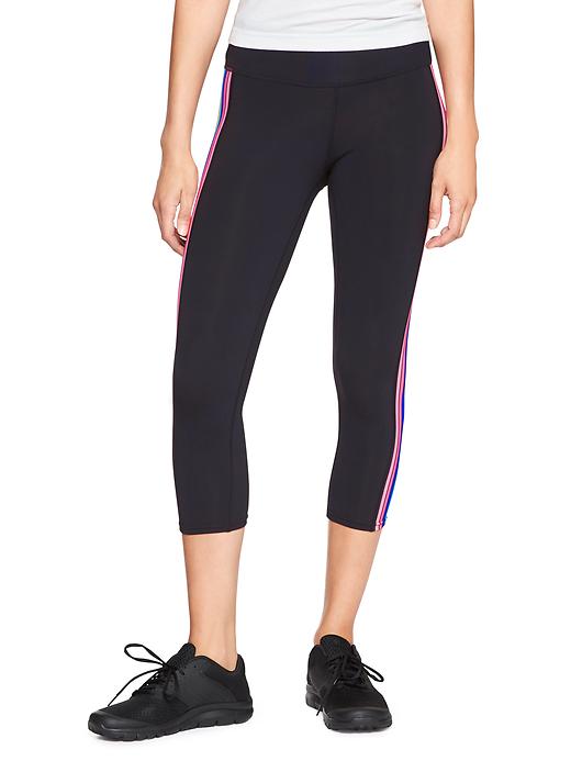 GapFit gFast sidestripe legging capris Gap Factory