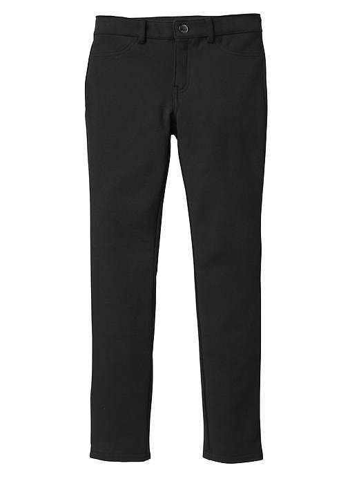 Image number 4 showing, Kids Uniform ponte pants