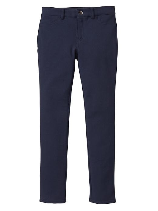 Image number 1 showing, Kids Uniform ponte pants