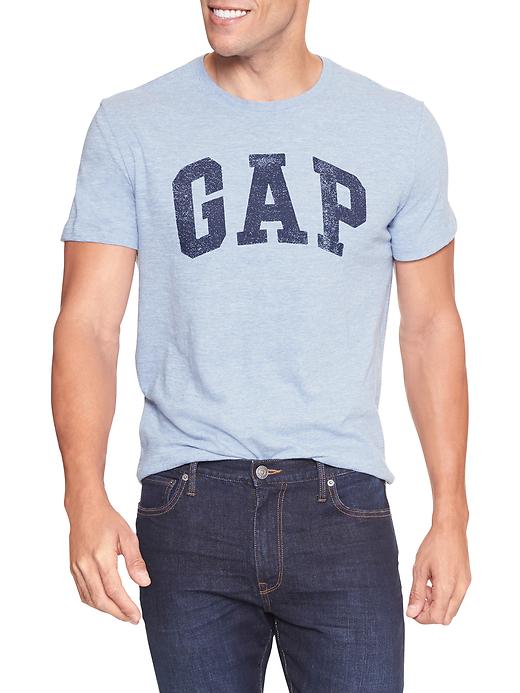 Image number 3 showing, Gap Logo T-Shirt In Slub