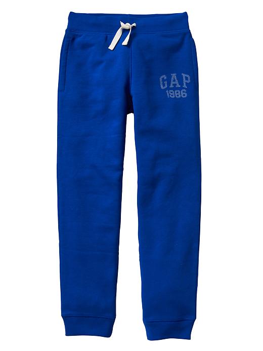 Image number 3 showing, Kids Slim Fit Gap Logo Fleece Pants