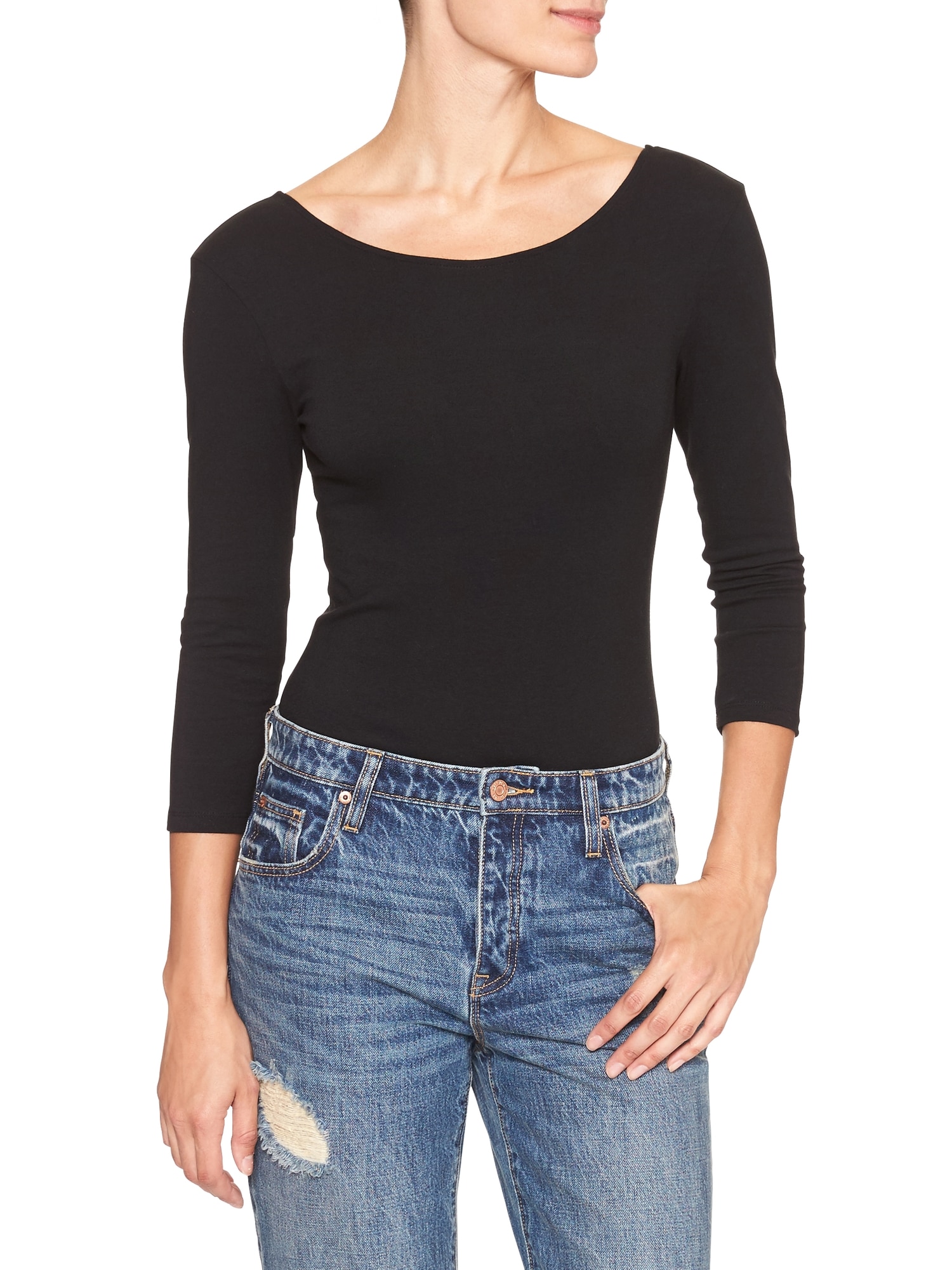 Threequarter sleeve bodysuit Gap Factory