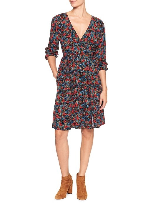 The gap wrap dress clearance