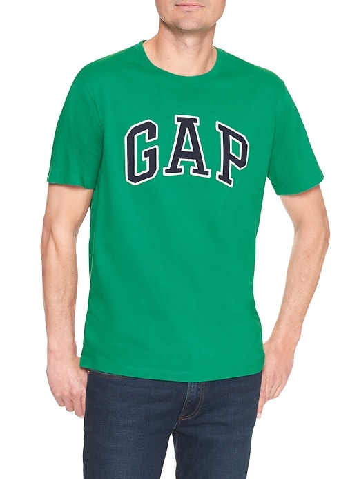 Image number 7 showing, Embroidered Gap Logo T-Shirt In Jersey