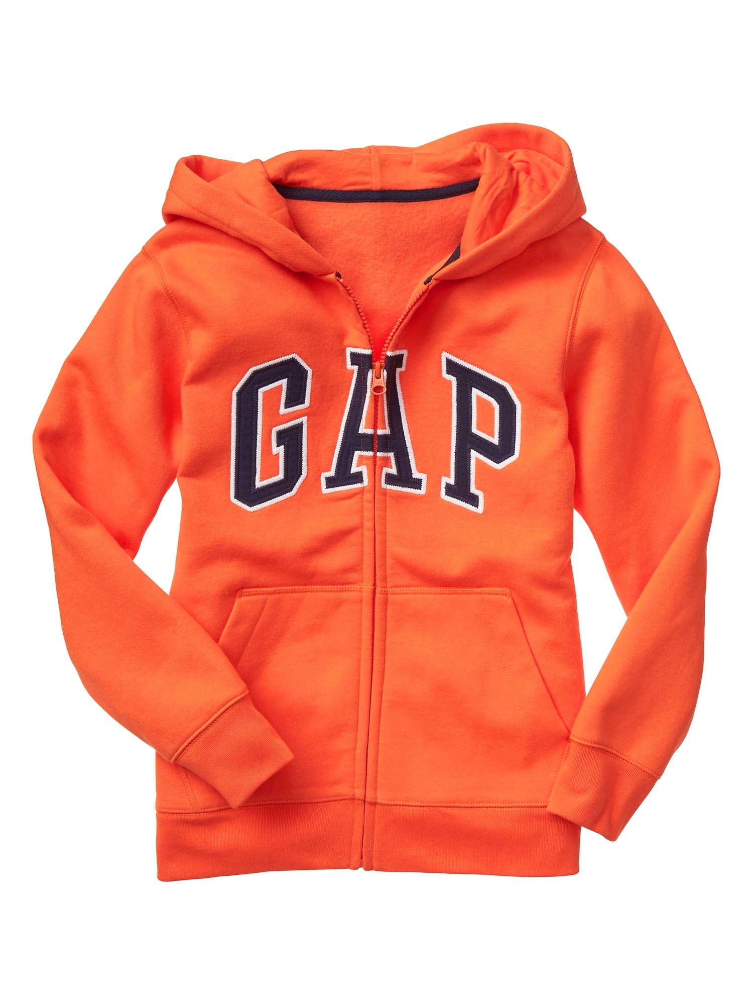 gap orange sweatshirt