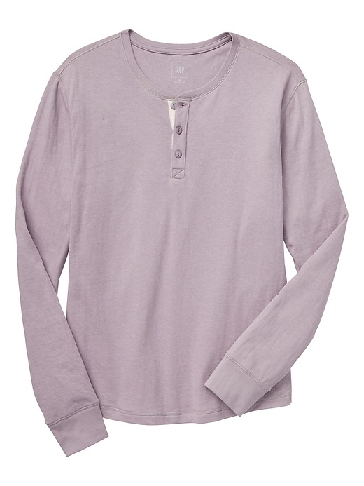 Image number 3 showing, Long-sleeve henley