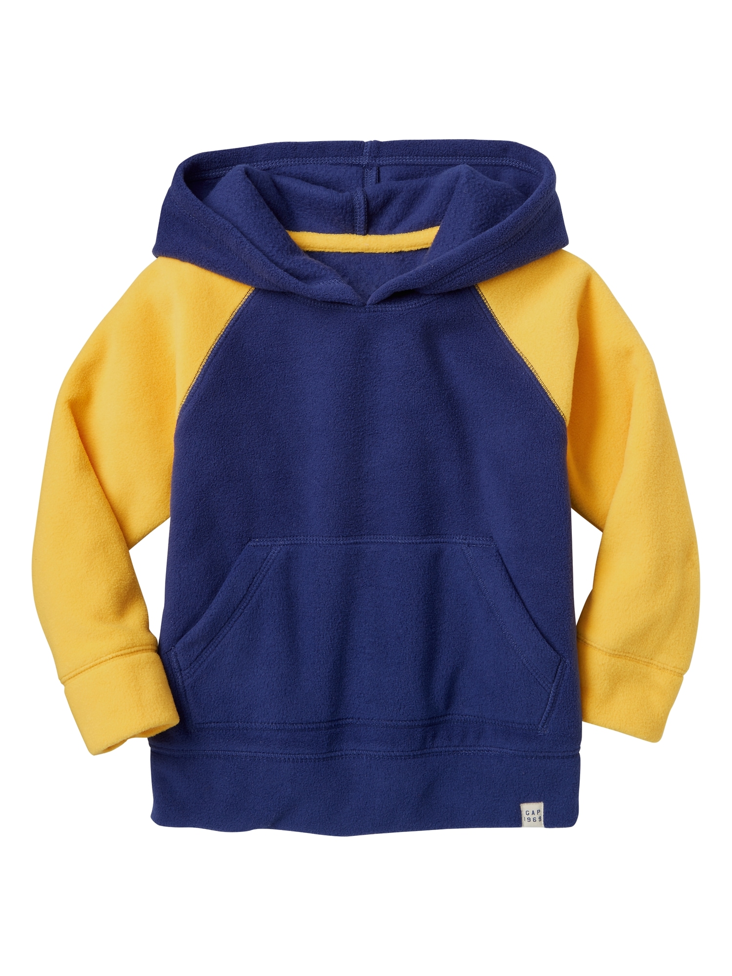 Colorblock microfleece hoodie | Gap Factory