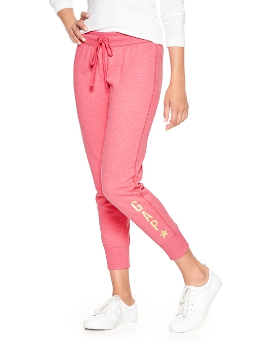 View large product image 1 of 1. Star logo joggers