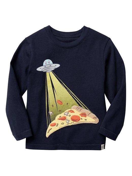 View large product image 1 of 1. Toddler Long-sleeve graphic tee