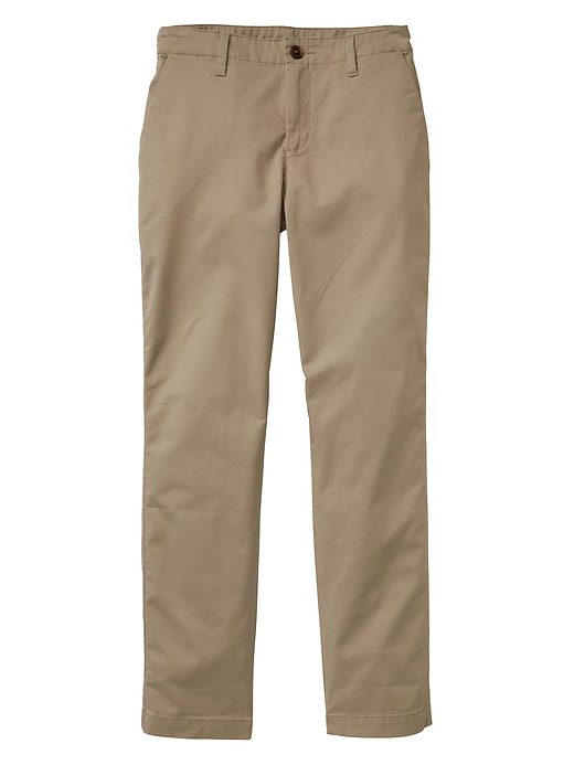 Image number 3 showing, Stretch Twill Girlfriend Khakis