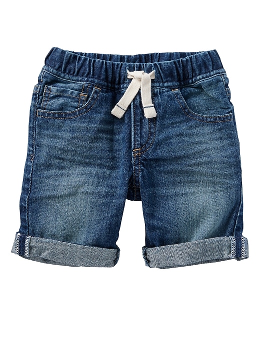 Image number 1 showing, 6" Pull-On Denim Shorts