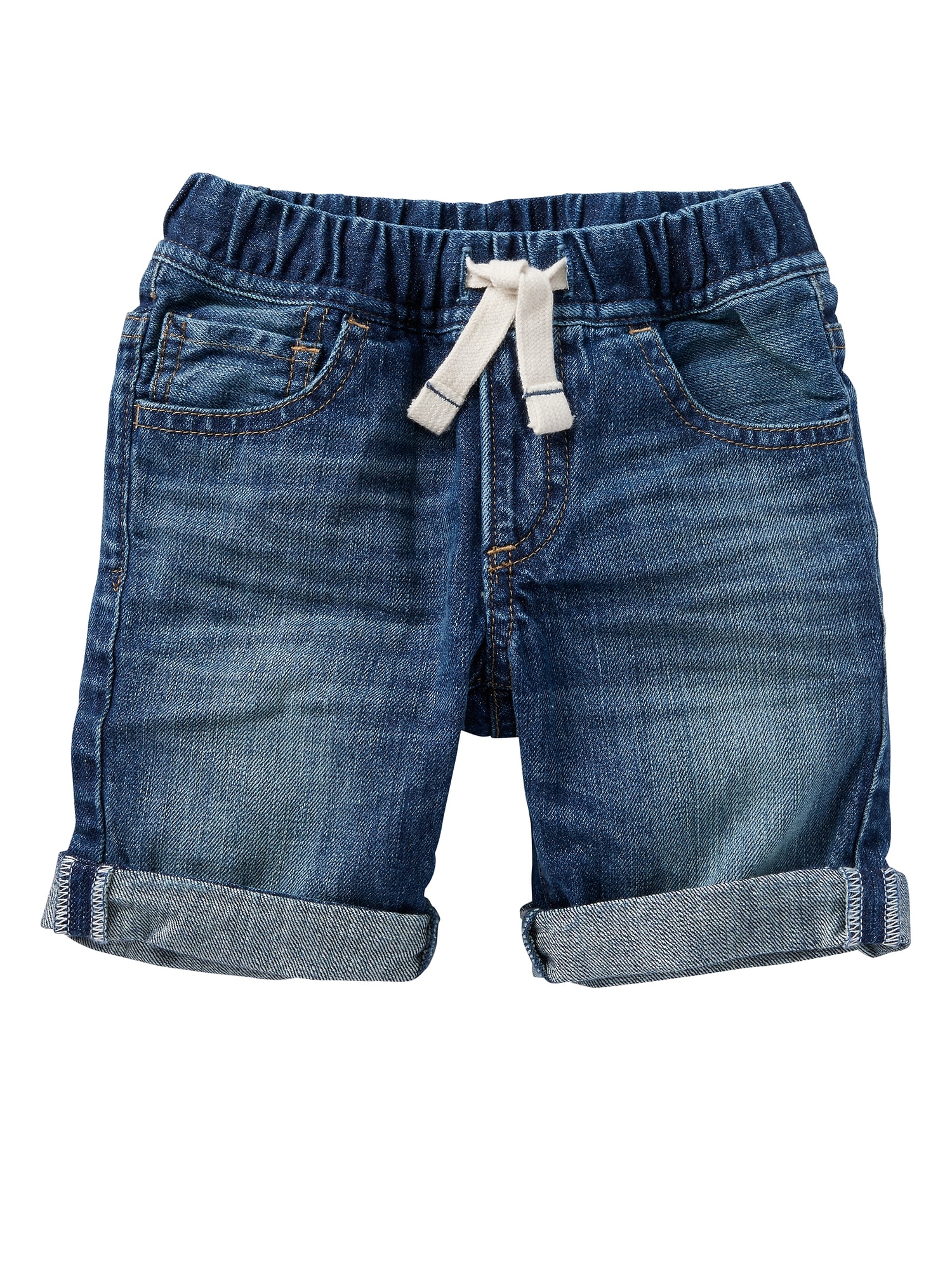 6" PullOn Denim Shorts Gap Factory
