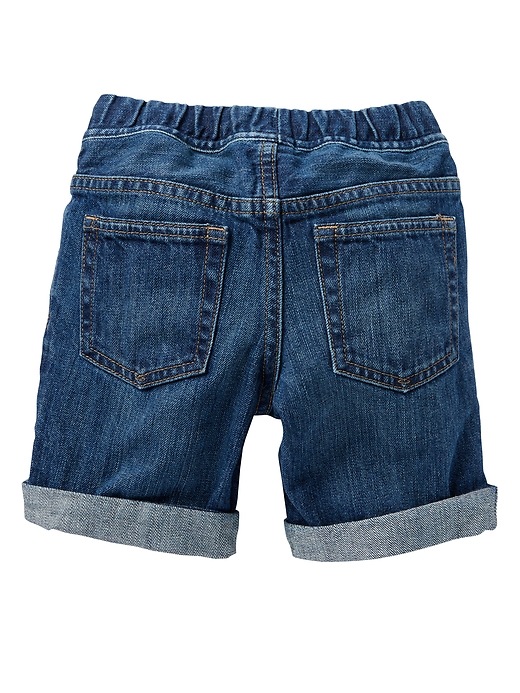Image number 2 showing, 6" Pull-On Denim Shorts