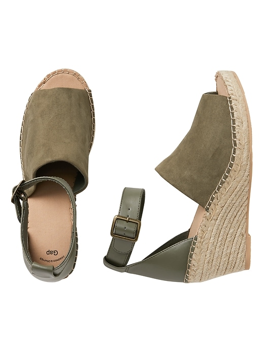 View large product image 1 of 1. Espadrille Wedge