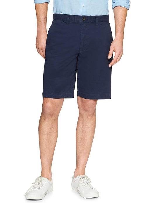 View large product image 1 of 1. 10" Lived-In Shorts in Stretch