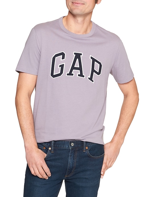 Image number 4 showing, Embroidered Gap Logo T-Shirt In Jersey