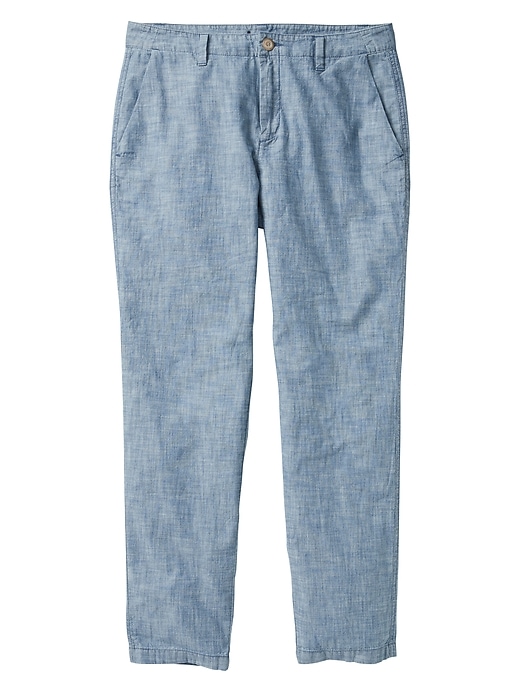 Image number 3 showing, Girlfriend Khakis in Chambray