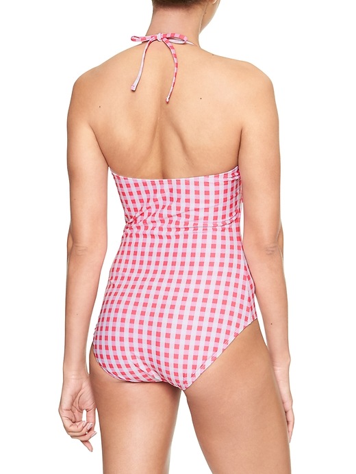 アンドレス　flocky dot one piece ANDRESD Lands' End Womens Chlorine Resistant Sweetheart One Piece