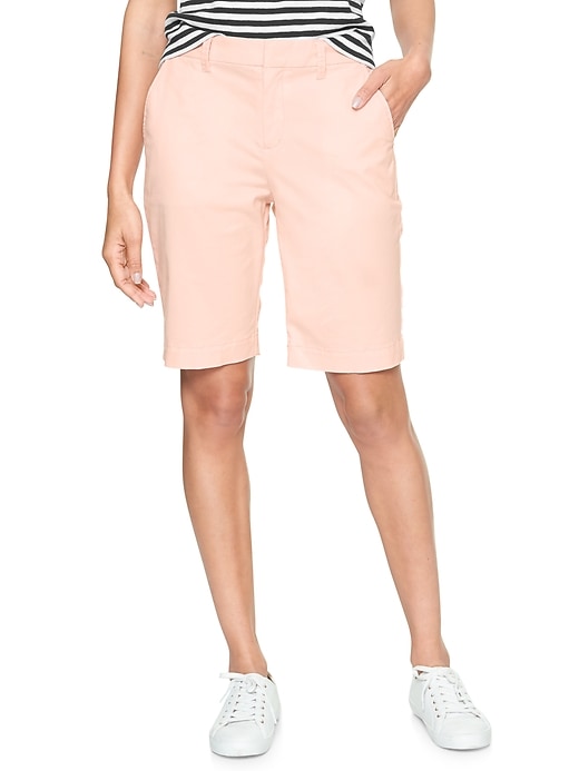 Image number 4 showing, 10" Khaki Bermuda Shorts