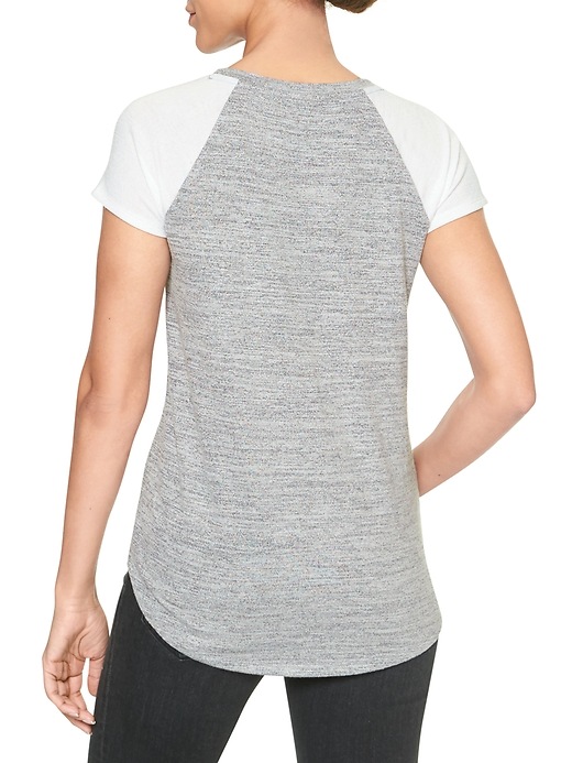 Image number 2 showing, Softspun Contrast Raglan T-Shirt