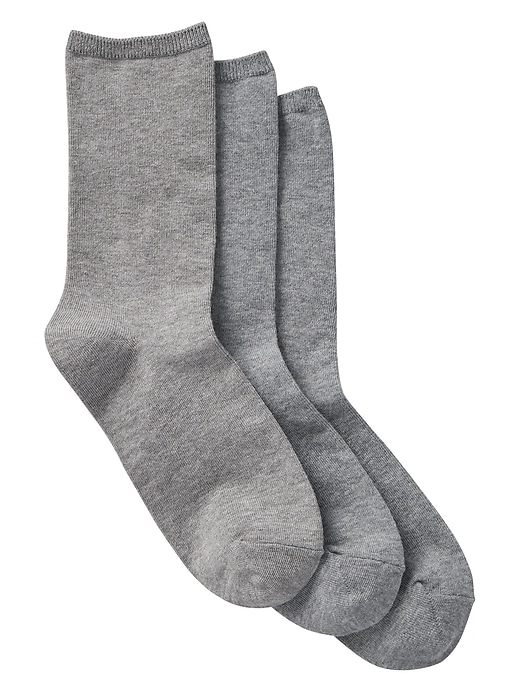 View large product image 1 of 1. Crew Socks (3-pack)