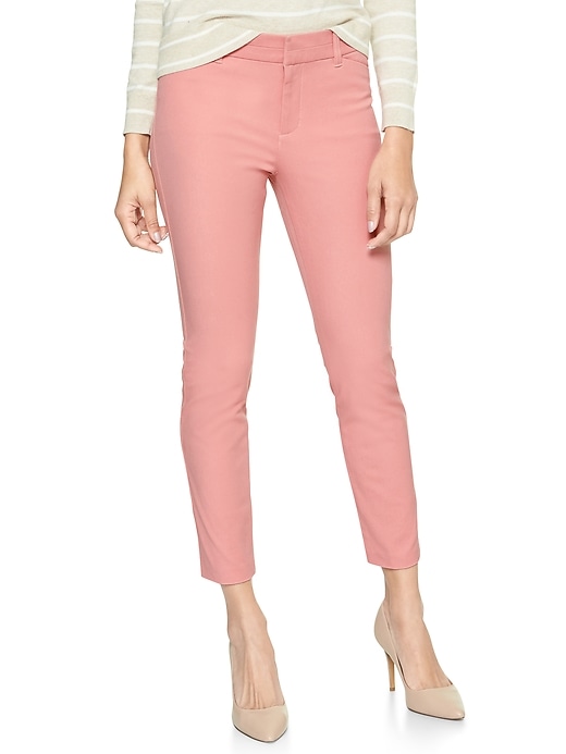 Image number 6 showing, Cropped Slim City Pant in Bi-Stretch