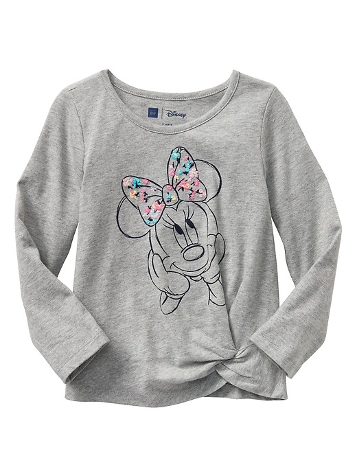 View large product image 1 of 1. babyGap &#124 Disney Minnie Mouse twist-front tee