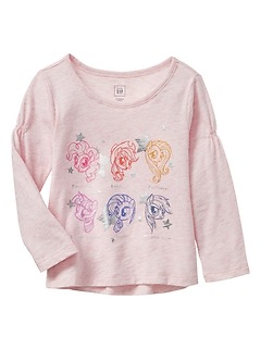 babygap hasbro my little pony embellished t shirt gap factory