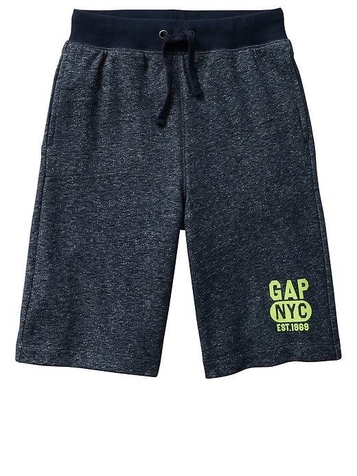 View large product image 1 of 1. Logo Shorts in Fleece
