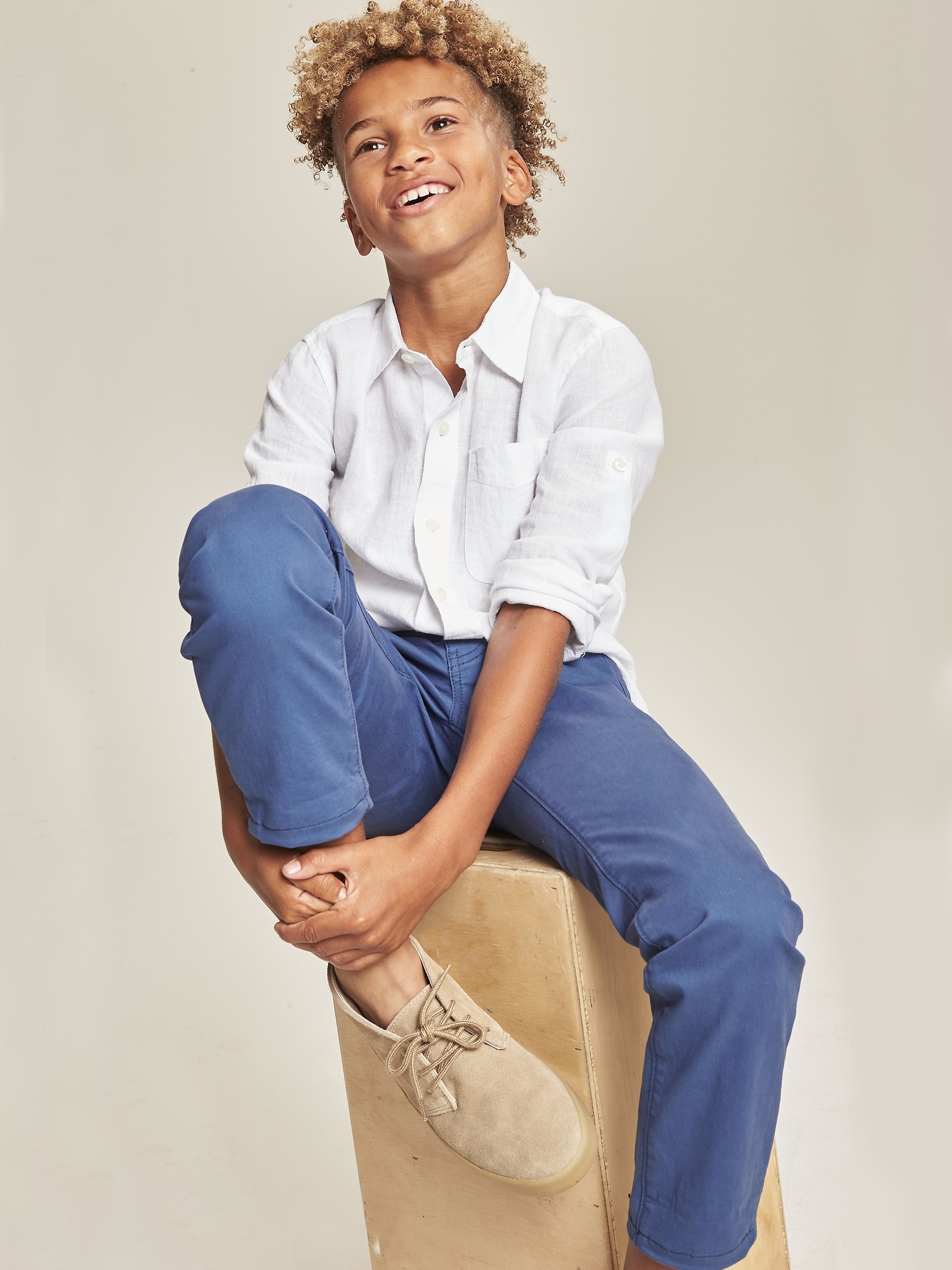 Skinny Fit Khakis in Stretch Twill | Gap Factory