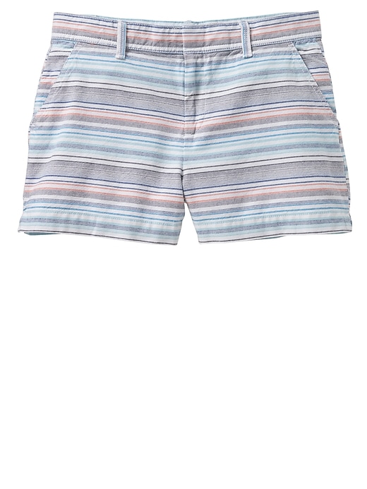 Image number 3 showing, 3" Stripe City Shorts in Cotton Canvas