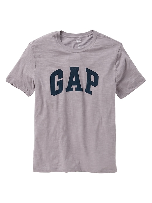 Image number 2 showing, Gap Logo T-Shirt In Slub