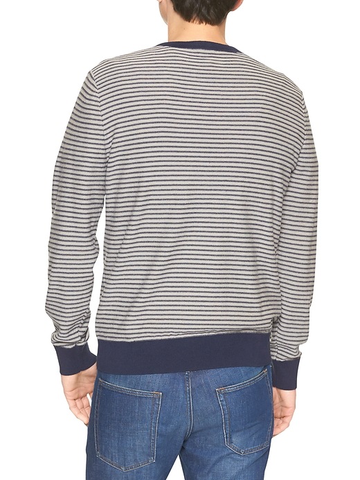 Image number 2 showing, Stripe Crewneck Sweater