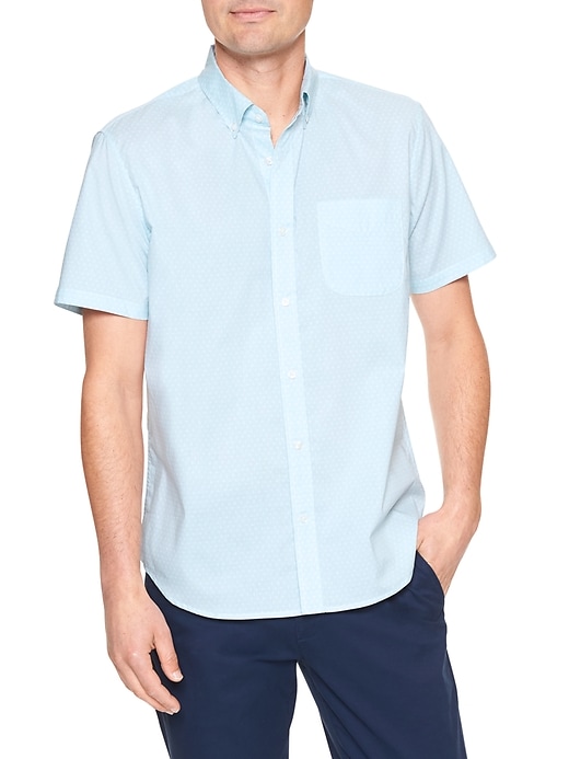 Image number 6 showing, Short Sleeve Poplin Shirt