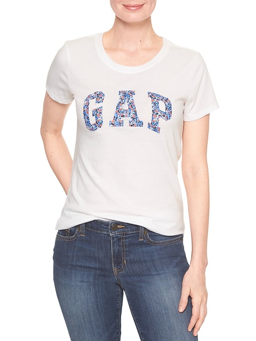 Image number 1 showing, Embellished Arch Logo Graphic T-Shirt