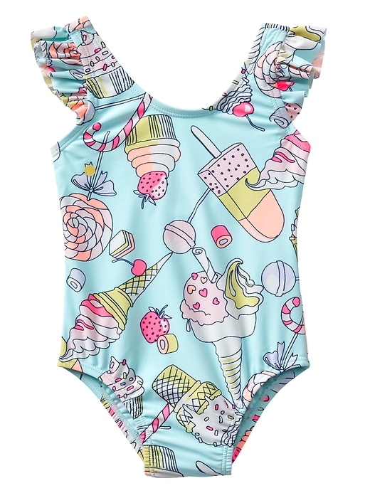 Image number 1 showing, Sweets Flutter Swim One-Piece
