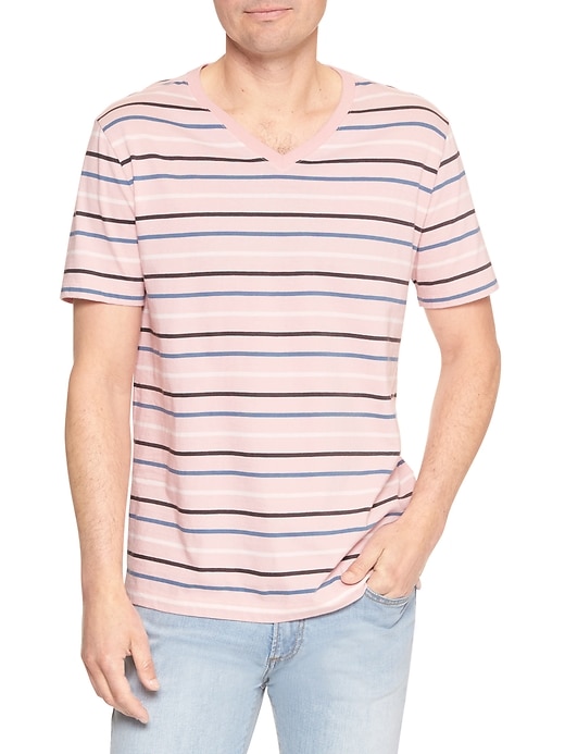Image number 3 showing, Everyday Stripe T-Shirt in Jersey