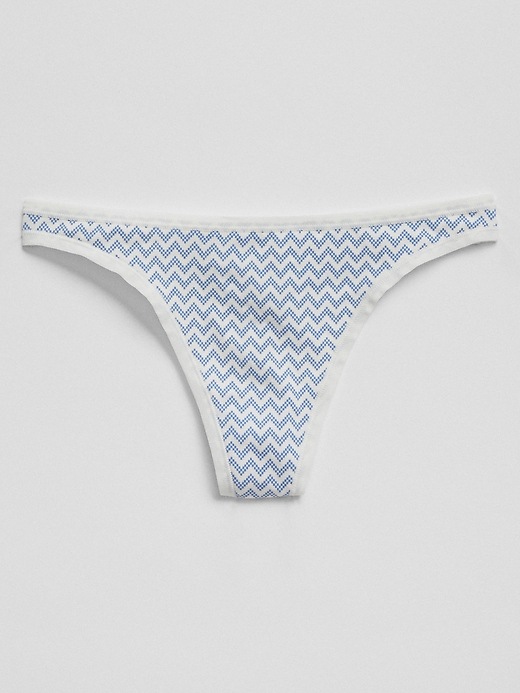 Image number 4 showing, Stretch Cotton Thong