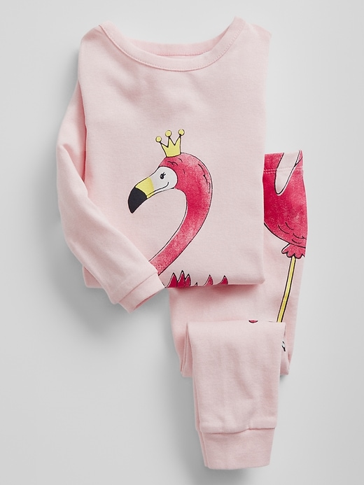 Image number 1 showing, Flamingo Pajama Set
