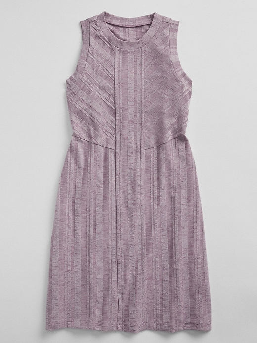 Image number 3 showing, Ribbed Softspun Sleeveless Panel Dress
