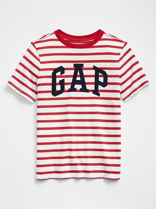 View large product image 1 of 1. Stripe Logo T-Shirt