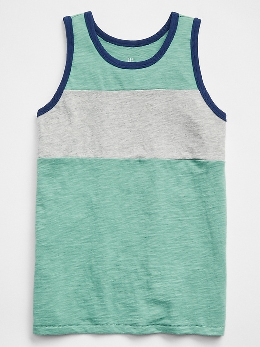 View large product image 1 of 1. Colorblock Tank