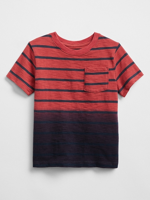 View large product image 1 of 1. Toddler Short Sleeve Dip-Dye T-Shirt